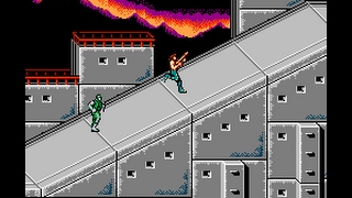 Super Contra NES Jap longplay GamePlay + Cheat Hack infinite lives + weapon