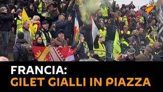 #Francia: Gilet Gialli in piazza per celebrare il 3° anniversario del movimento