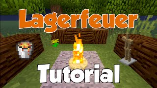 Minecraft PS3 | Lagerfeuer Tutorial - ohne Mods! 1.8