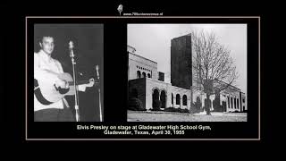 April 30, 1955, Gladewater High School Gym, Gladewater, Texas