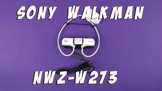 Распаковка Sony Walkman NWZ-W273 White