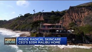 Inside Radical Skincare CEO's $35 million Malibu home