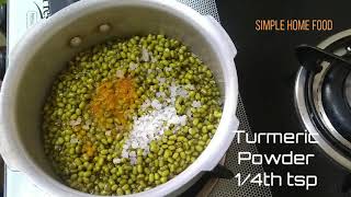 Green Gram Fry | Pachai Payar Sundal | Cheru Payar Upperi |Cheru payar thoran | Hesaru Kaalu Palya
