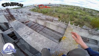 ТРЮКИ На Заброшенном СТАДИОНЕ На ГЛАЗАХ У ОХРАНЫ ? | Doin TRICKS On a Abandoned STADIUM In Vilnius|