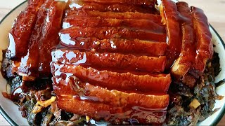 【小穎美食】難怪酒店的扣肉那麼好吃，原來訣竅這麼簡單，連吃一個月都不膩