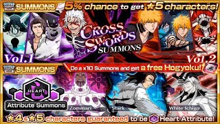 ОТКРЫВАЕМ ВИТРИНЫ CROSS SWORDS vol.2 И HEART ATTRIBUTE | Bleach Brave Souls #159