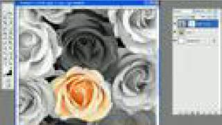 Photoshop combining color with black and white - A non-destructive method