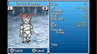 Final Fantasy IV Advance 100% Bestiary