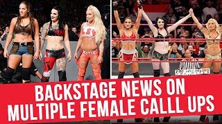 Backstage News On Multiple Female Call Ups