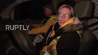 France: Hundreds of 'Freedom Convoy' protesters arrive near Paris