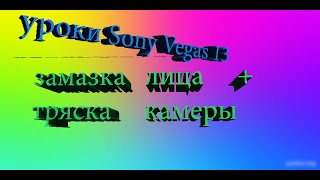 как замазать движующейся лицо в sony vegas 13 + бонус