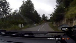 Гурия-Грузия.Дорога в Облака. Роса на стекле Все выше и выше Очень крутой подъем