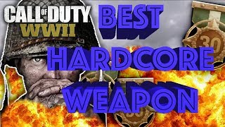 CALL OF DUTY WW2 BEST HARDCORE WEAPON EVER ** M1A1 CARBINE **
