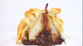 Груша / Яблоко, запеченные в тесте Фило / Pear / Apple baked in Phyllo Pastry