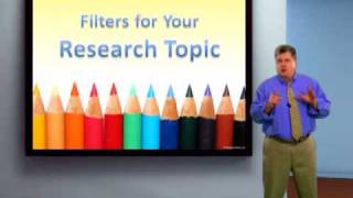 Choosing and Narrowing Research Topics for APA & MLA Essays