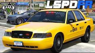 GTA V - LSPDFR # 31: Taxi da Polícia / NYPD Undercover Taxi