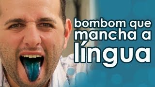 Bombom que mancha a língua (receita + pegadinha) - Easter chocolate candy recipe and trick