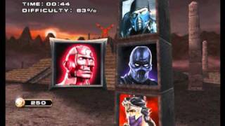 MORTAL KOMBAT ARMAGEDDON played as STREET FIGHTER 2 FIGHTERS