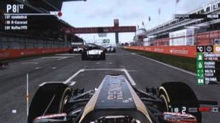 EF1 - Catalunia - Largada