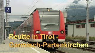 Reutte/Tirol -Garmisch Partenkirchen im Führerstand