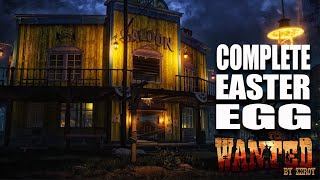 WANTED - COMPLETE EASTER EGG (Part 1)(Call of Duty Zombies)