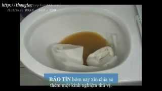BẢO TÍN | - cách thông tắc nhà vệ sinh, bồn cầu vệ sinh hút bể phốt.