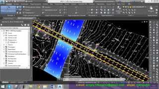 [R11-1-3] Создание структурных линий поверхности по точкам топосъемки {AutoCAD Civil 3D}