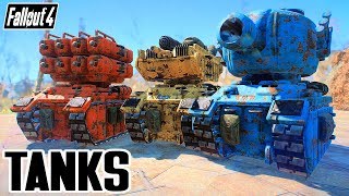 Fallout 4 - TANK COMPANION - Army of Tanks - Xbox & PC AutomatronSDTank Mod
