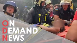 SEVEN-YEAR-OLD Ukrainian Girl Saved from Russian Missiles