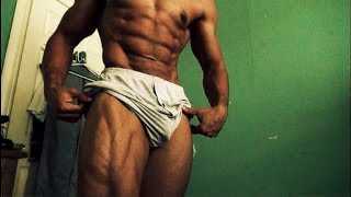 Nick Ross Legs Workout 9 Weeks Out Of Fitcon "MUSCLEVlog #47"