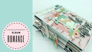 Tutorial Scrap para principiantes, Álbum Romance