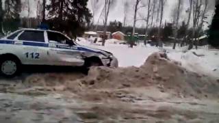 ДТП авто ДПС  Подмосковье, Руза 23 12 16