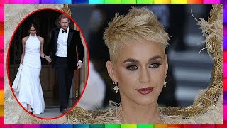 Katy Perry choque en critiquant la robe de mariée de Meghan Markle