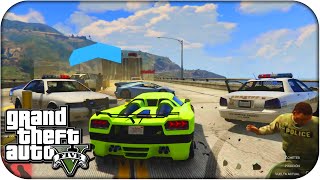 X-MEN WOLVERINE!! CARRERA CON BARRICADA DE POLIS - GTA V ONLINE