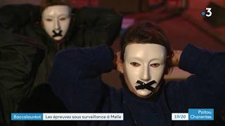 Baccalauréat : les épreuves sous surveillance à Melle (Deux-Sèvres)
