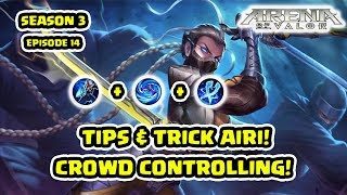 Taktik Make Airi Offlaner Full Armor Pierce! Guide S3 Ep 14 - Arena of Valor