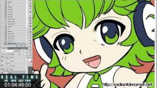 How to draw Anime Chibi Girl (Photoshop)