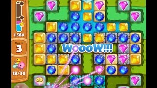 Diamond Digger Saga Level 916 (no boosters or extra moves)