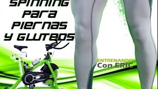 CLASE DE SPINNING COMPLETA PARA GLÚTEOS Y PIERNAS | RUTINA EFECTIVA DE 8 MINUTOS