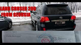 Таких у нас не продают. Необычный Тойота Ленд Крузер 200.