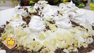 Торт-Мороженое с Орехами и Шоколадом, Воздушный..Пальчики оближешь!!! | Cake-Ice Cream with Nuts