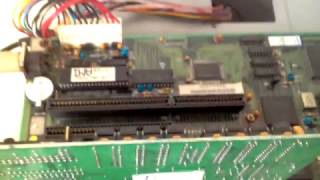 Vintage 286AT Motherboard Magitronic A-B236 & CPU NTEL N80286-12 PLCC socket