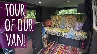 Van Tour - Tiny House Van Life VWT4