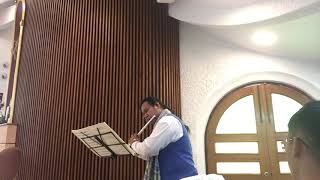 Fugue from Sonata in B minor BWV 1030 by J S  Bach