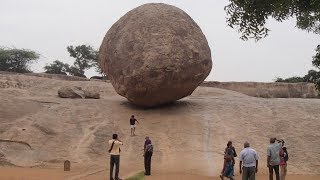 Огромный камень стоит на склоне уже 1200 лет и никто не может его сдвинуть ЗАГАДКА МАСЛЯНОГО ШАРА