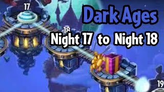 Plants vs Zombies 2 - Dark Ages Night 17 to Night 18