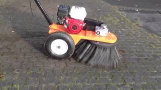 Bensink Weed Brush cleaning blocks of moss etc