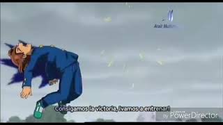 Inazuma eleven go\ sube la mano y grita gol