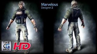 CGI 3D Clothes Making Demo : Using "Marvelous Designer 2"