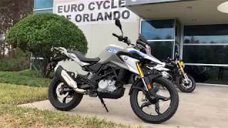 2018 BMW G 310 GS Pearl White Metallic at Euro Cycles of Orlando
